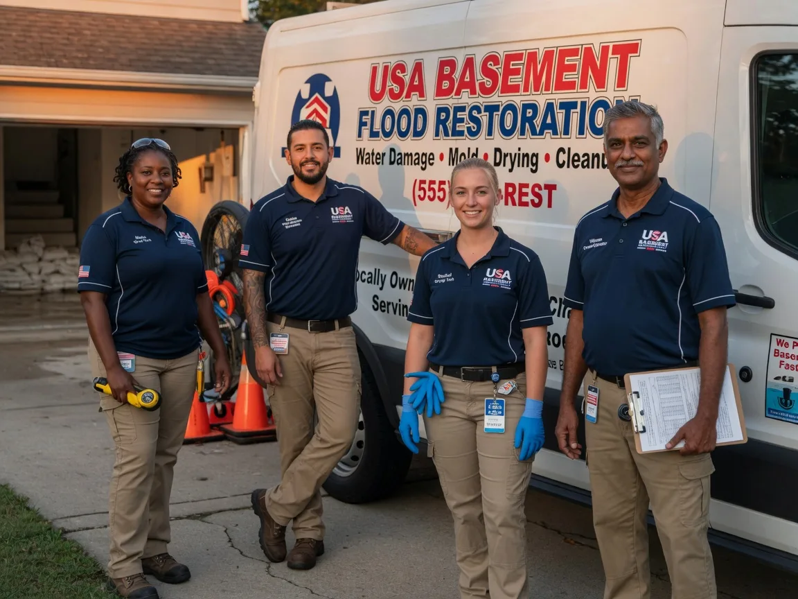 Basement Flood Cleanup company in Modesto, IL
